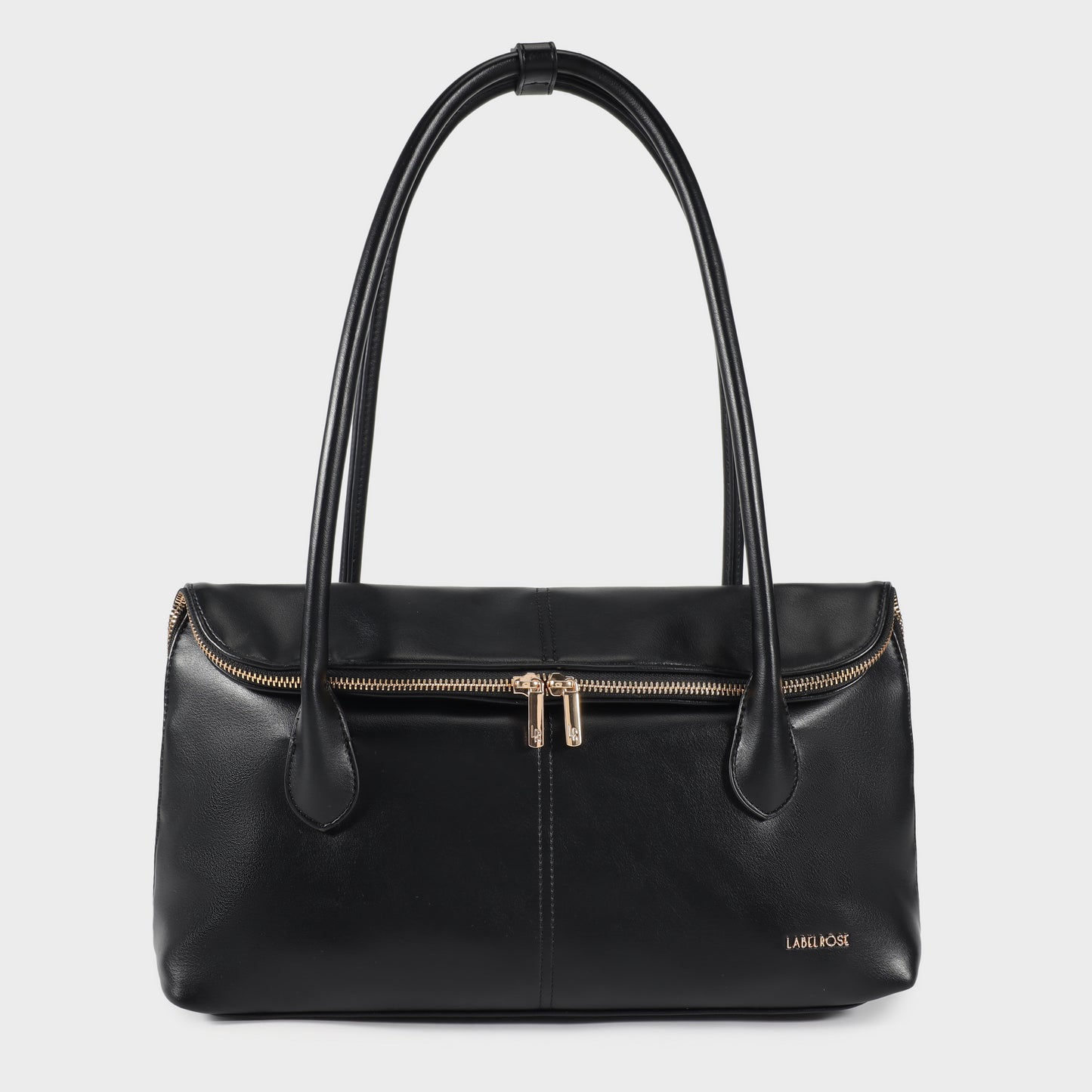 Borsa a spalla MELROSE - BLACK GOLD