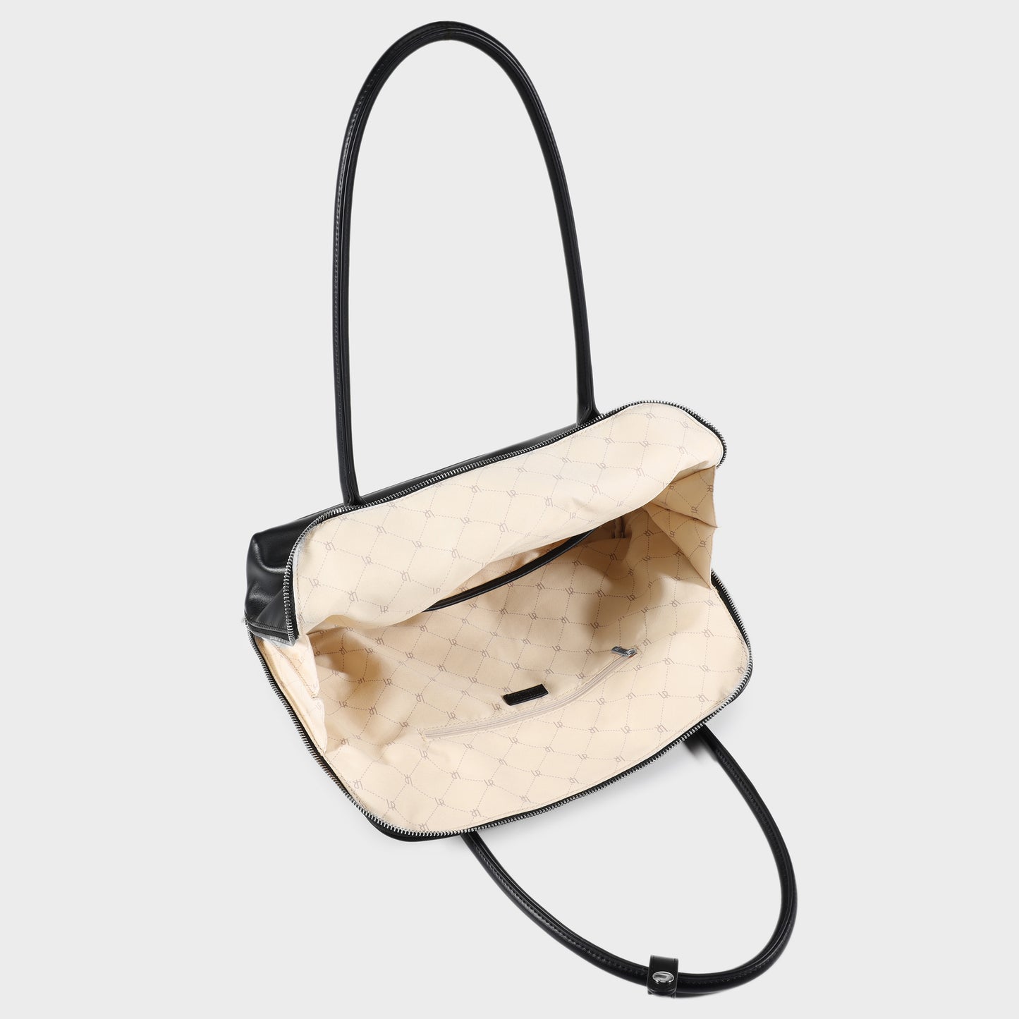 Borsa a spalla MELROSE - BLACK SILVER