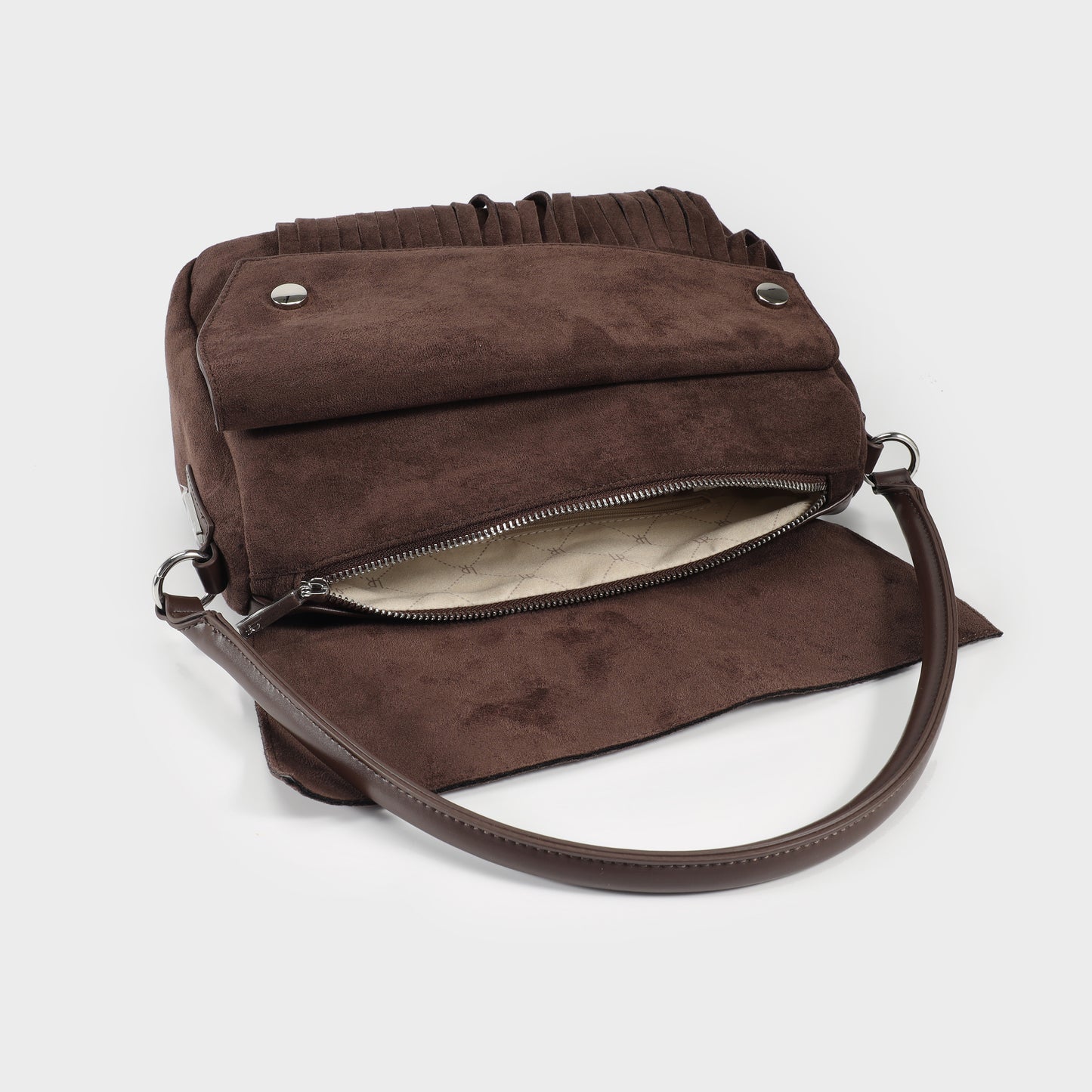 Bolso de hombro MEREDITH - MARRÓN
