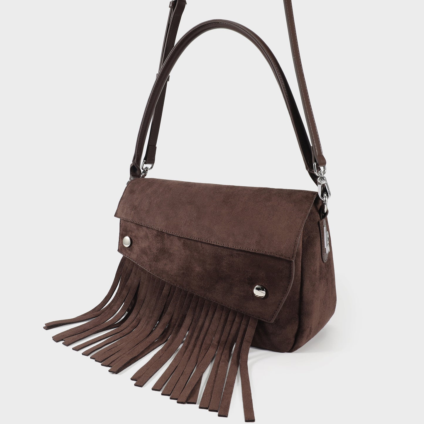 Bolso de hombro MEREDITH - MARRÓN