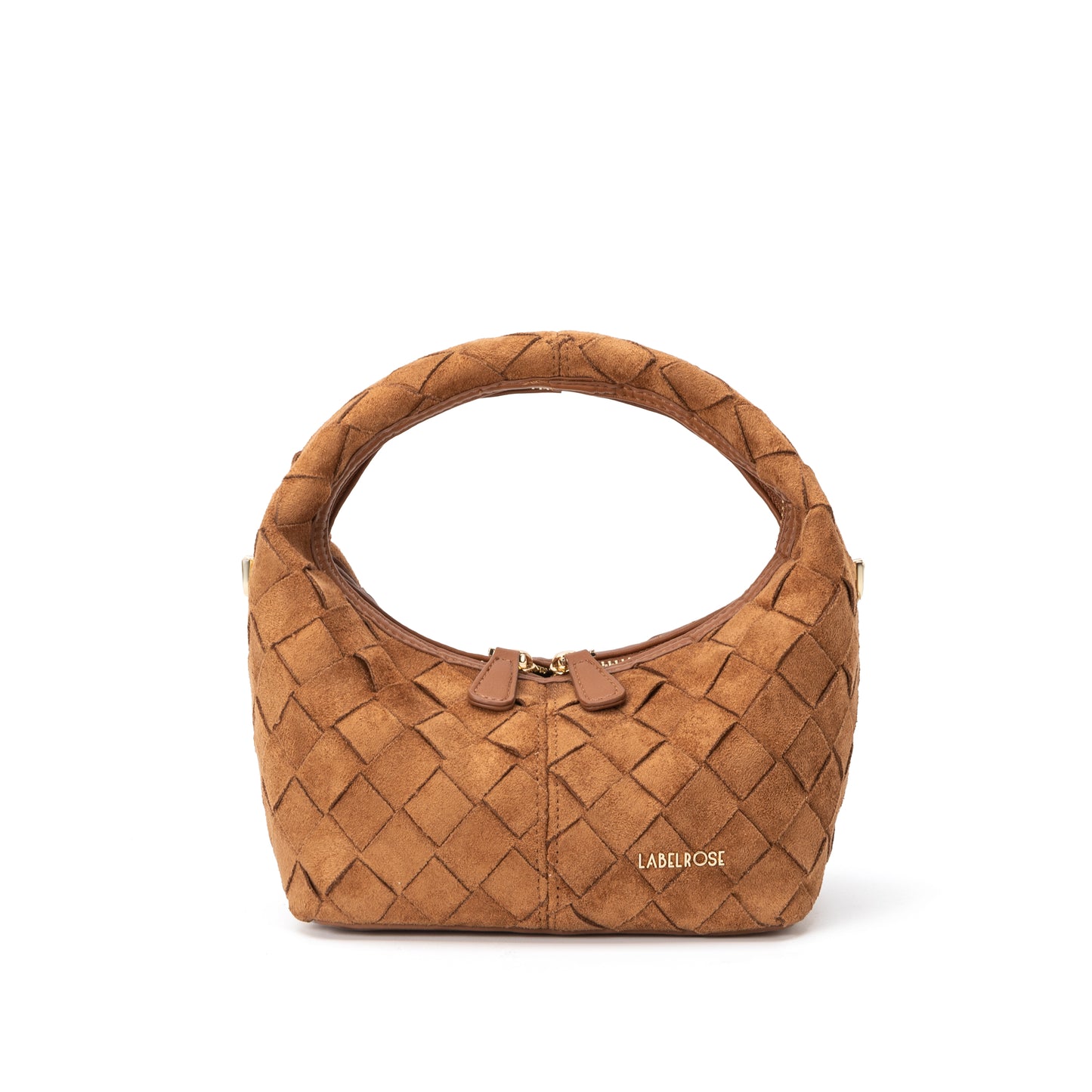 Borsa a mano WEAVE - CAMEL