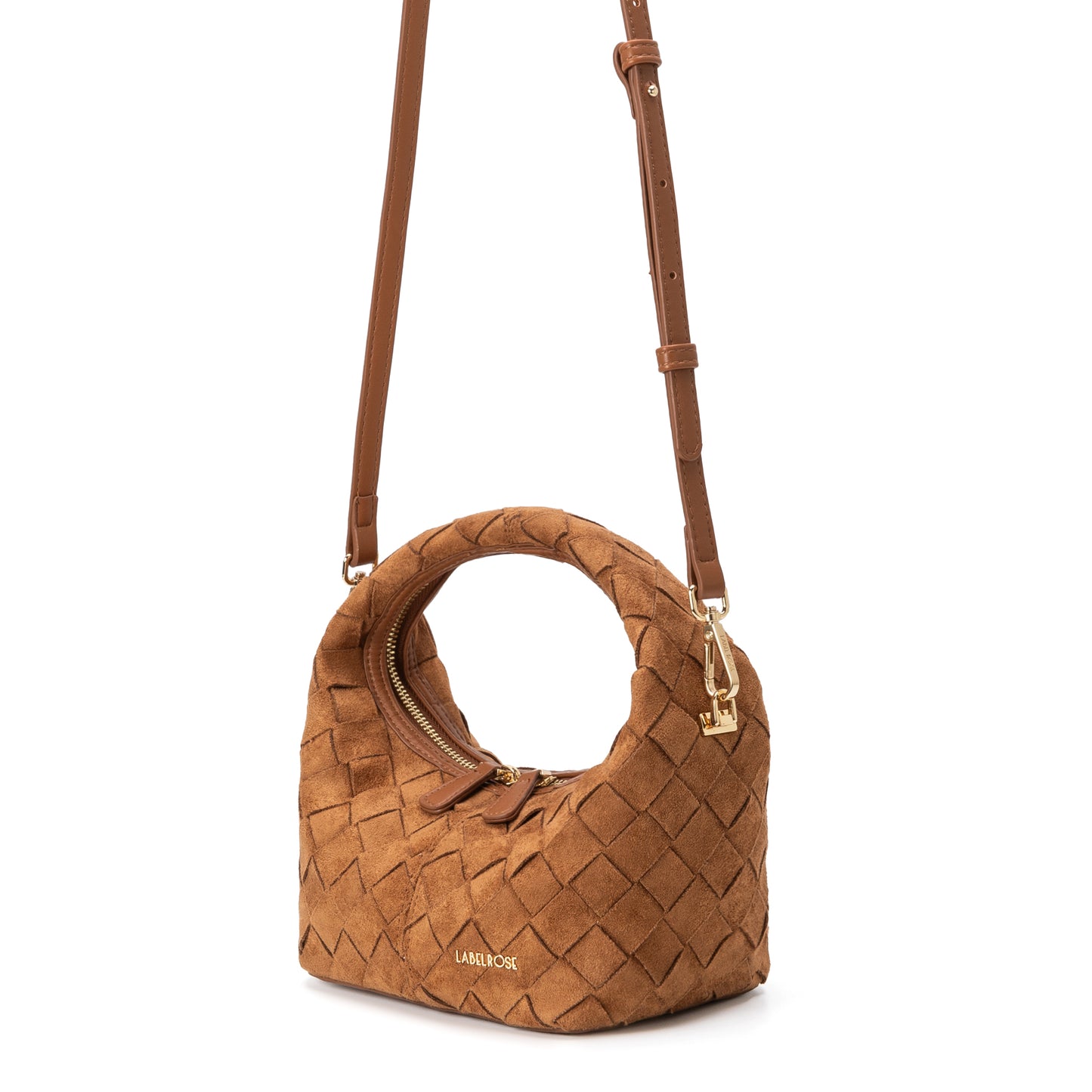 Borsa a mano WEAVE - CAMEL