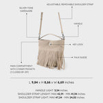 Bolso bombonera RILEY - BEIGE
