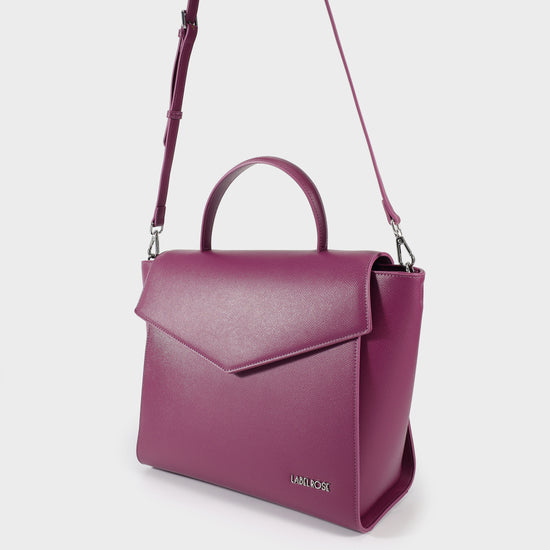 AIDA BIG Handbag - PURPLE