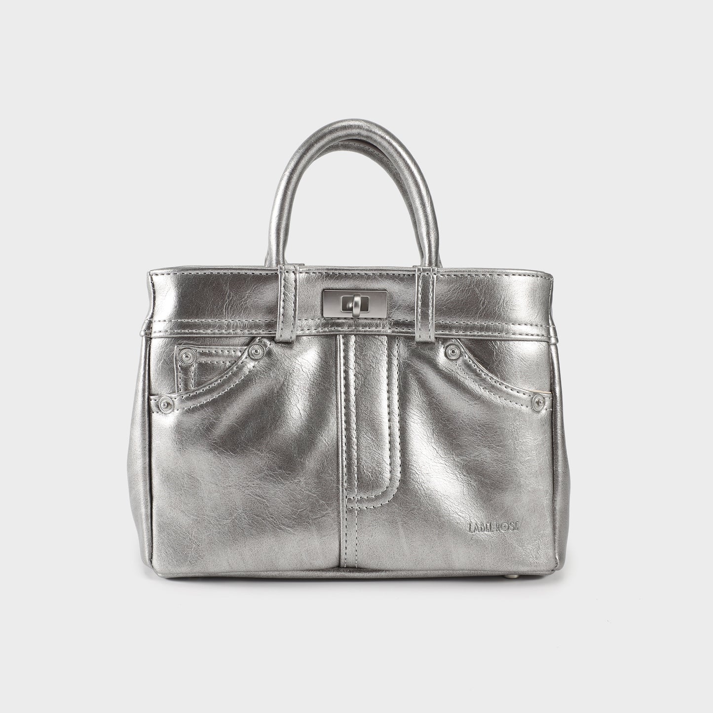 AUDREY Handbag - GUNMETAL