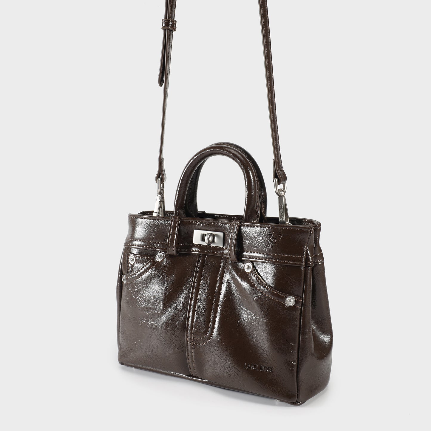 AUDREY Handbag - BROWN