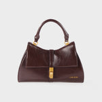 Bolso de mano CHERIE- DARK BROWN GLOW