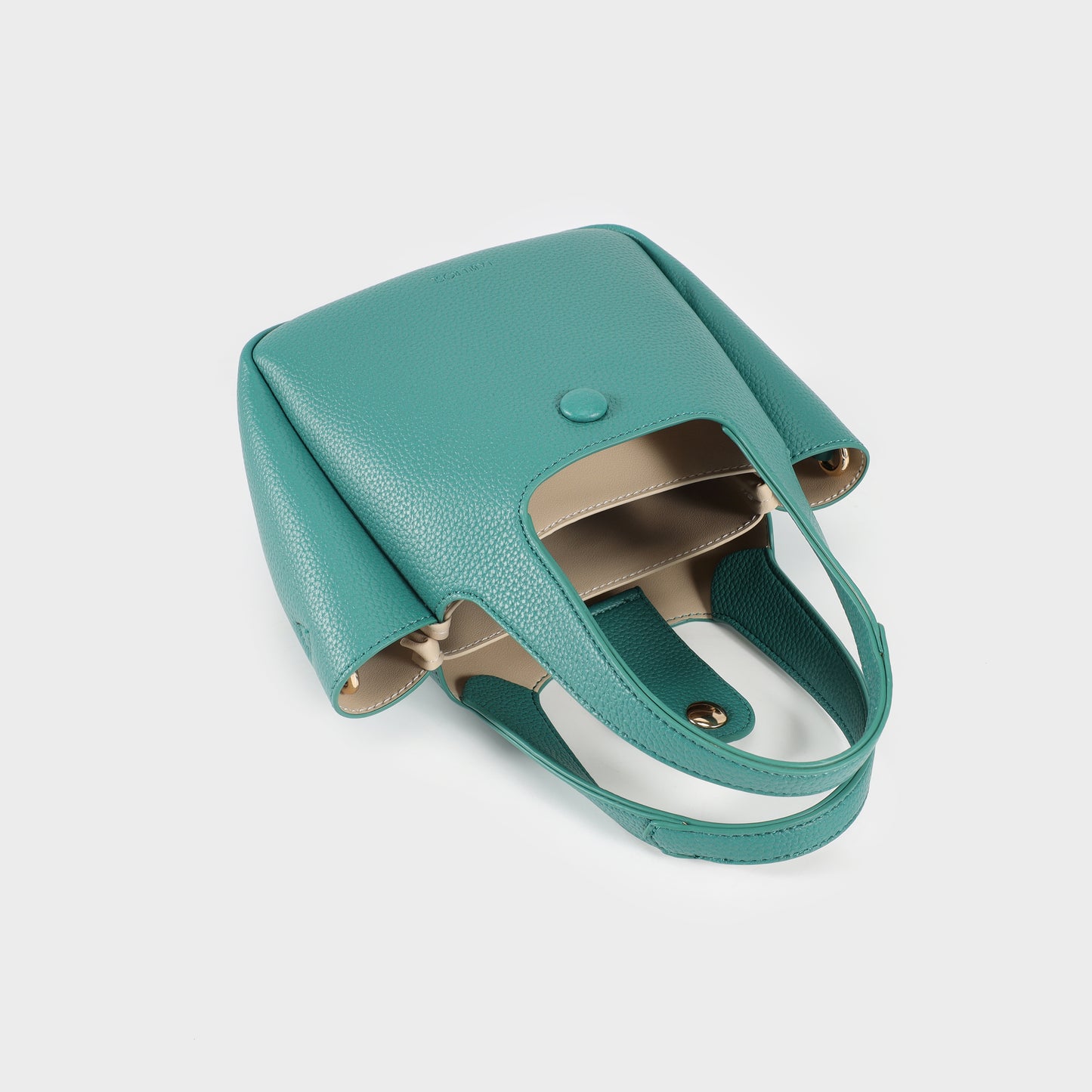 Bolso a mano DAISY SMALL - VERDE ESMERALDA