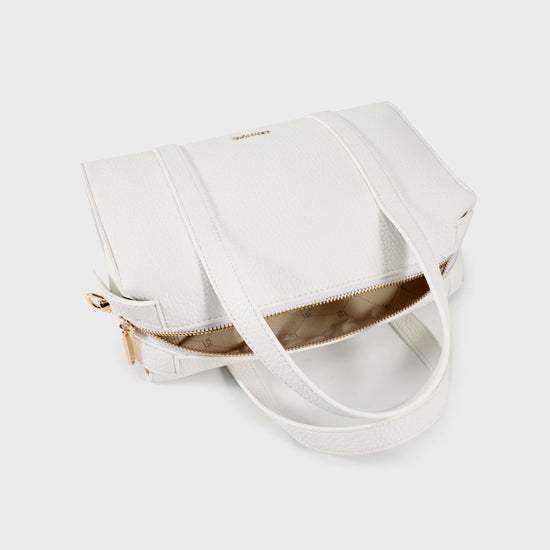 Borsa bauletto ELLEN - WHITE