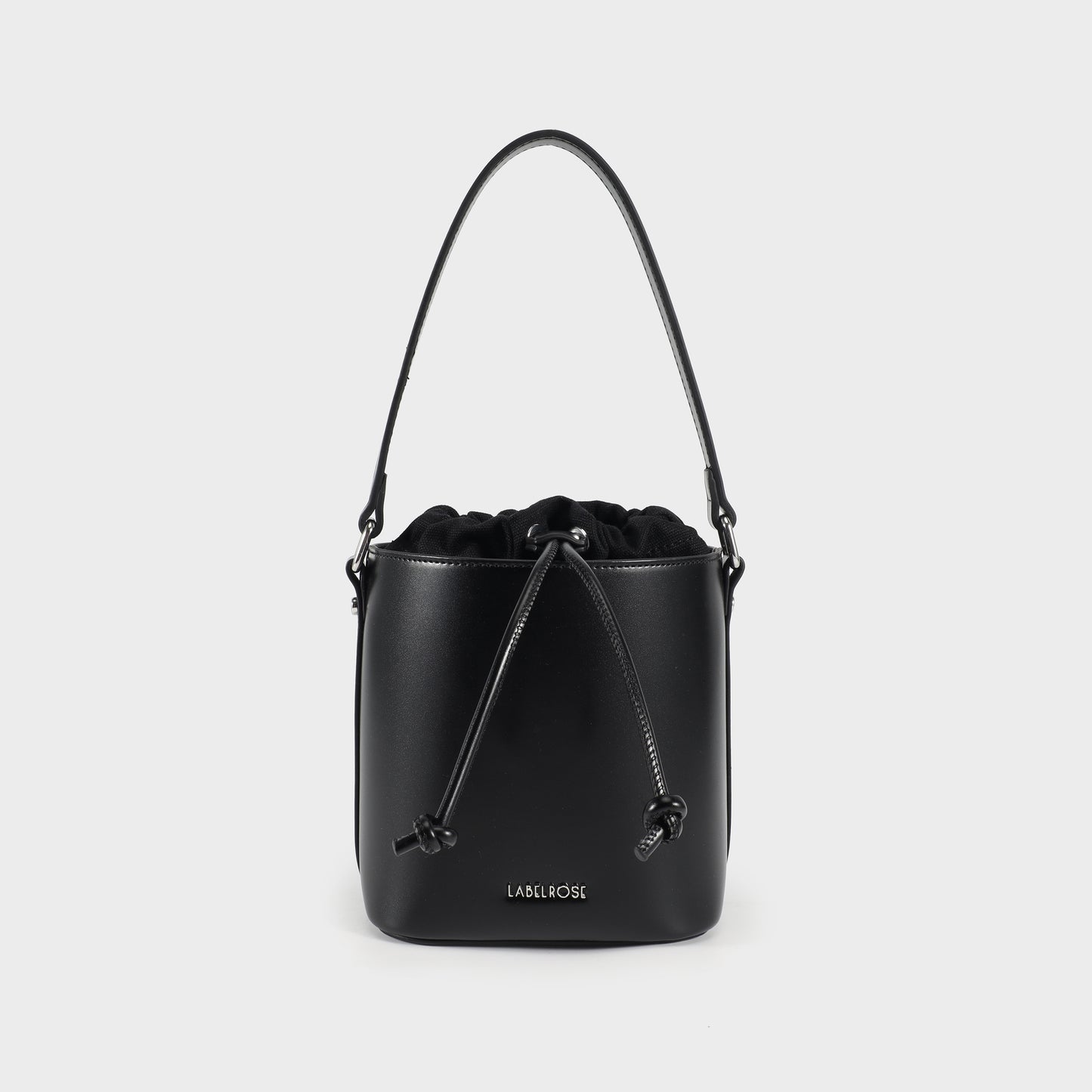 Borsa secchiello GINEVRA - NERO