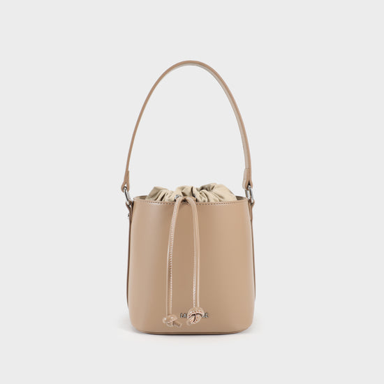 GINEVRA Bucket Bag - TAUPE