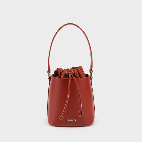 GINEVRA Bucket Bag - TERRACOTTA