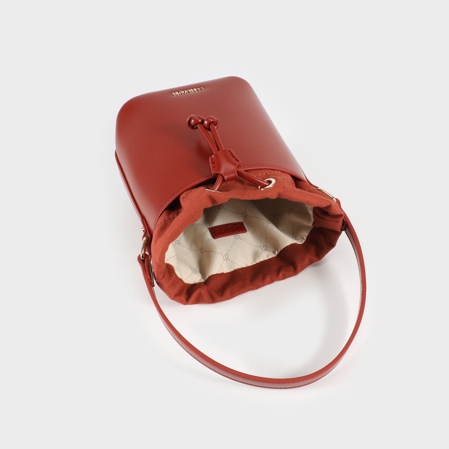 GINEVRA Bucket Bag - TERRACOTTA