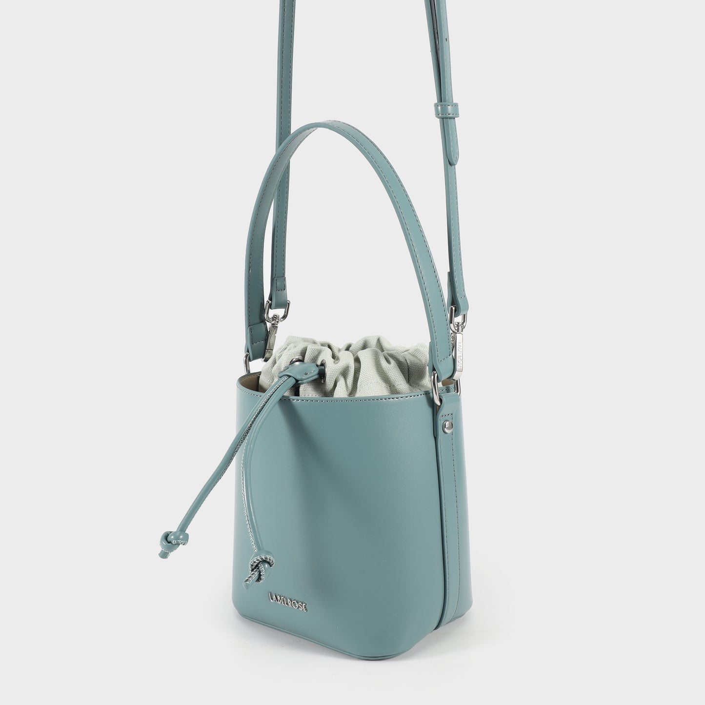 GINEVRA Bucket Bag - WATER GREEN