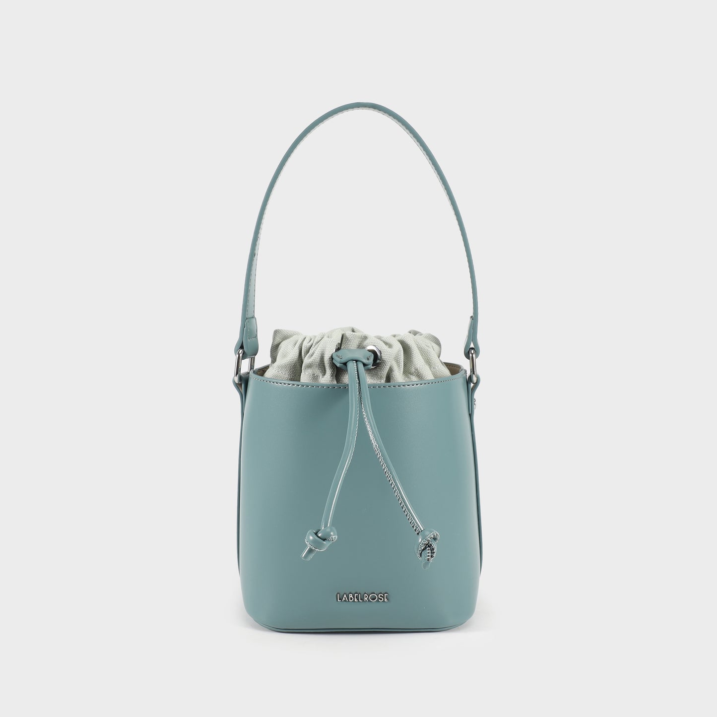 GINEVRA Bucket Bag - WATER GREEN