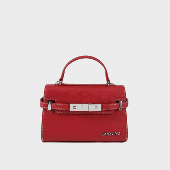 Handbag GRACE 20X14 - HOLLY BERRY - without original packaging