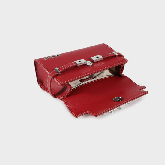 Handbag GRACE 20X14 - HOLLY BERRY - without original packaging