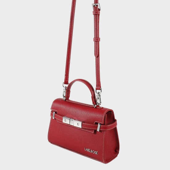 Handbag GRACE 20X14 - HOLLY BERRY - without original packaging