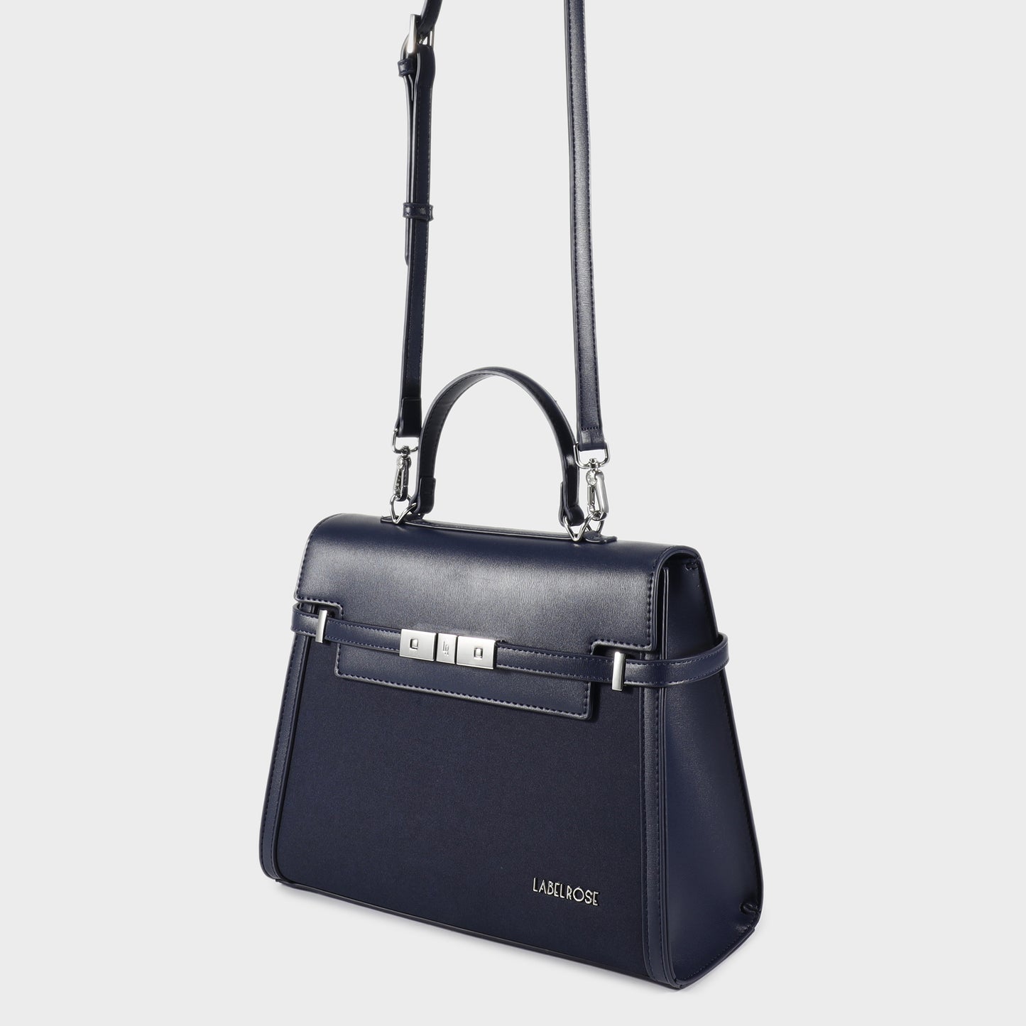 Borsa a mano GRACE SUEDE BIG - BLUE