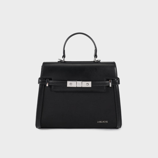 GRACE SUEDE MEDIUM handbag - BLACK