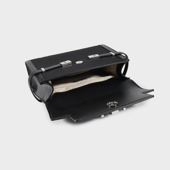 GRACE SUEDE MEDIUM handbag - BLACK