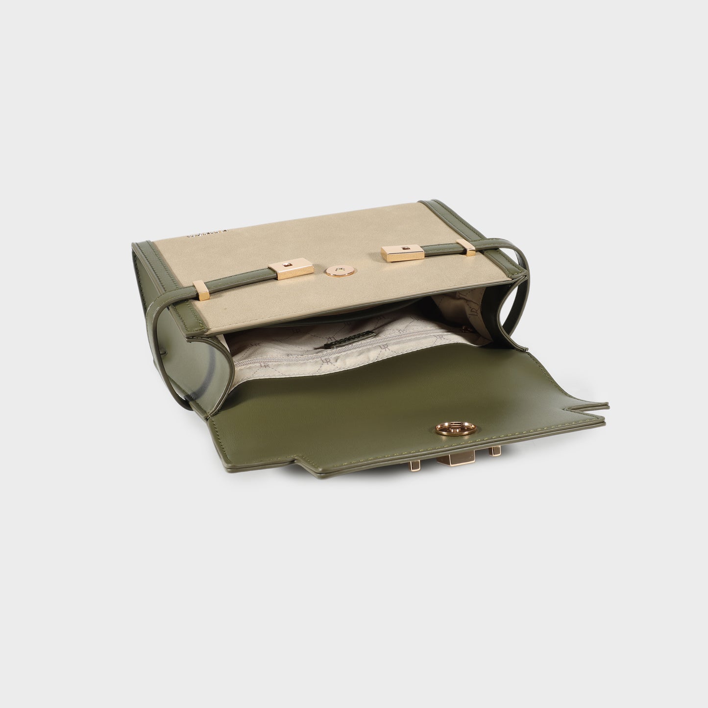 Borsa a mano GRACE SUEDE MEDIUM - GREEN