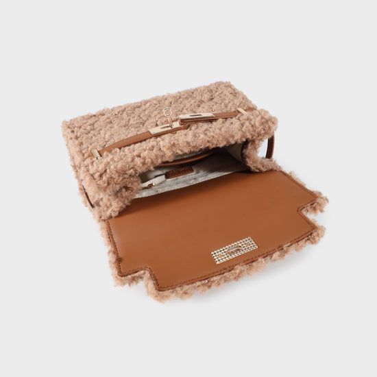 Borsa a mano GRACE TEDDY- CARAMEL