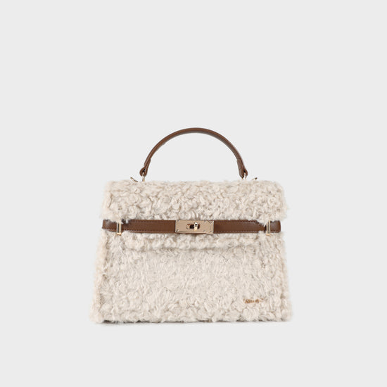 Borsa a mano GRACE TEDDY - CREAM