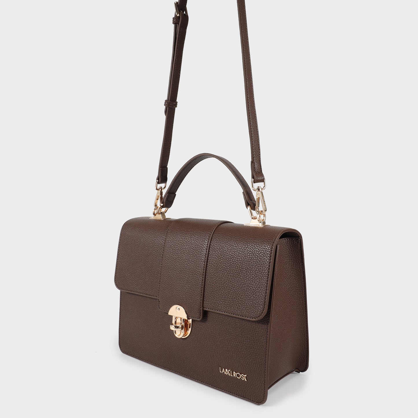 JACQUELINE BIG Handbag - BROWN