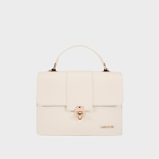 JACQUELINE BIG Handbag - CREAM