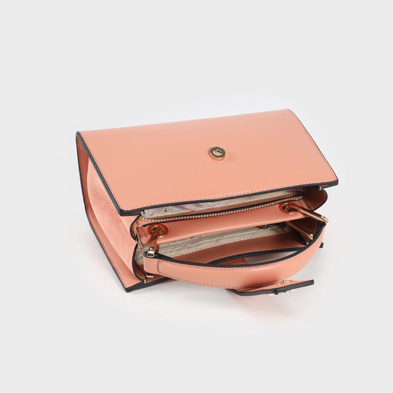 Handbag LINDA - PEACH