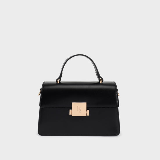 Handbag LUCY - BLACK GOLD