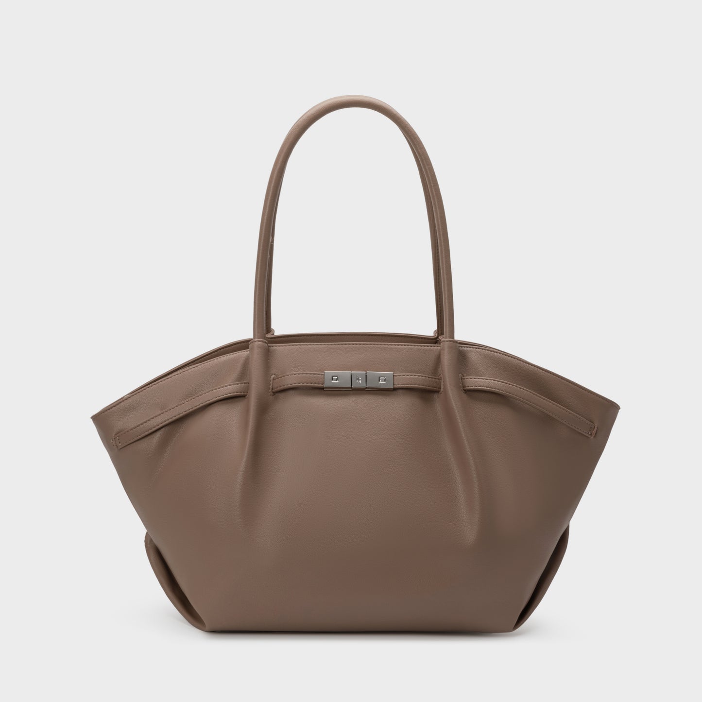 Borsa a spalla NEW BRIELLE BIG - TAUPE