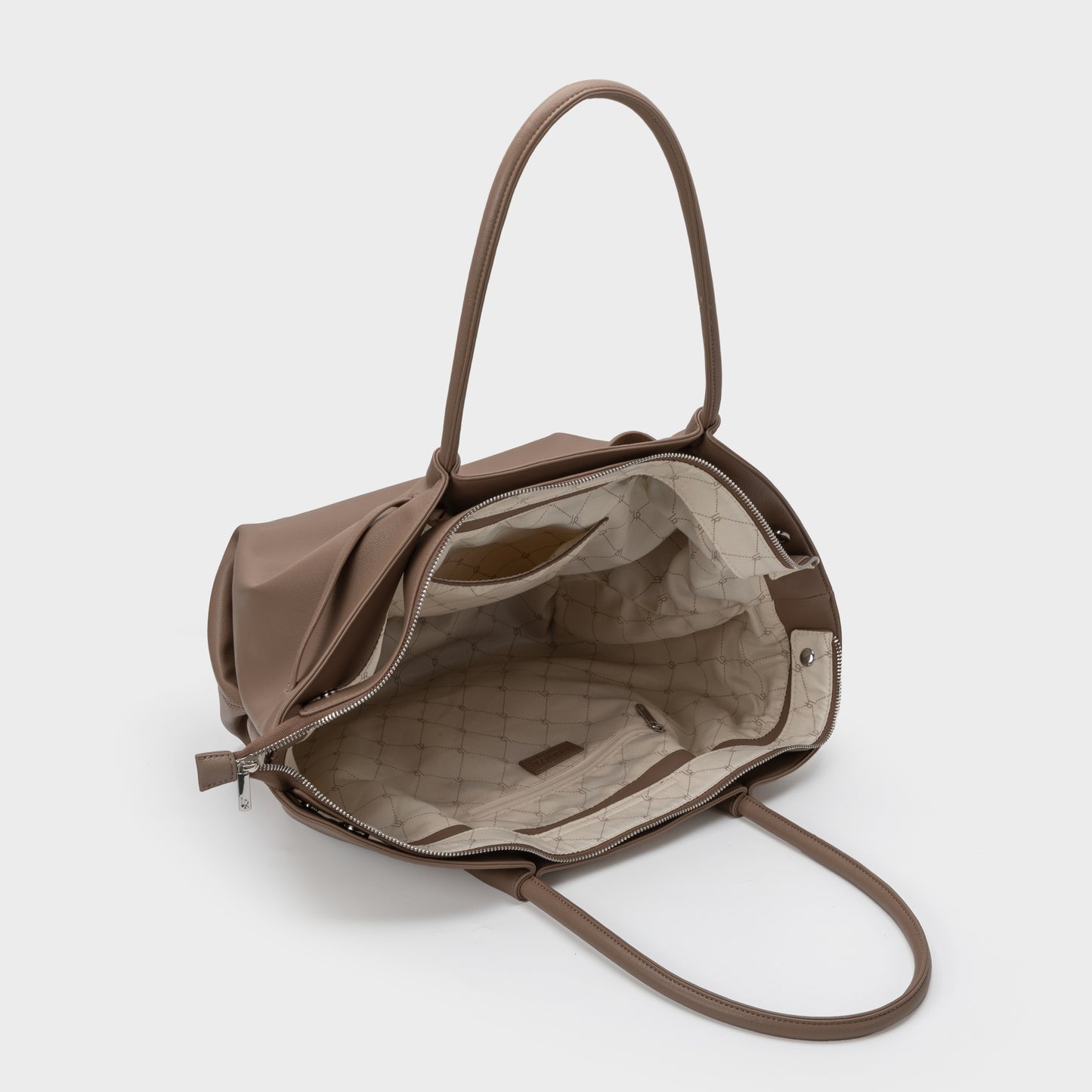 Borsa a spalla NEW BRIELLE BIG - TAUPE