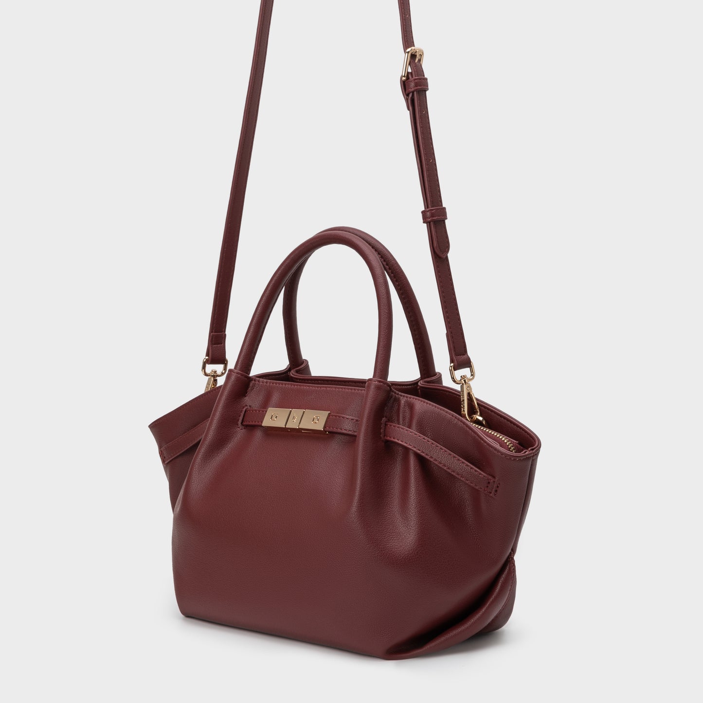 Borsa a mano NEW BRIELLE SMALL - BURGUNDY