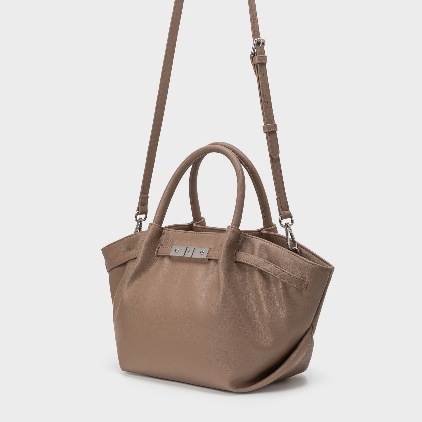 Borsa a mano NEW BRIELLE SMALL - TAUPE