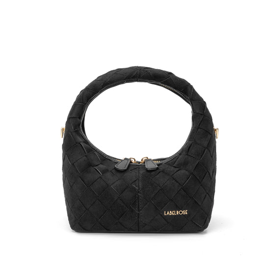 Borsa a mano WEAVE - BLACK GOLD