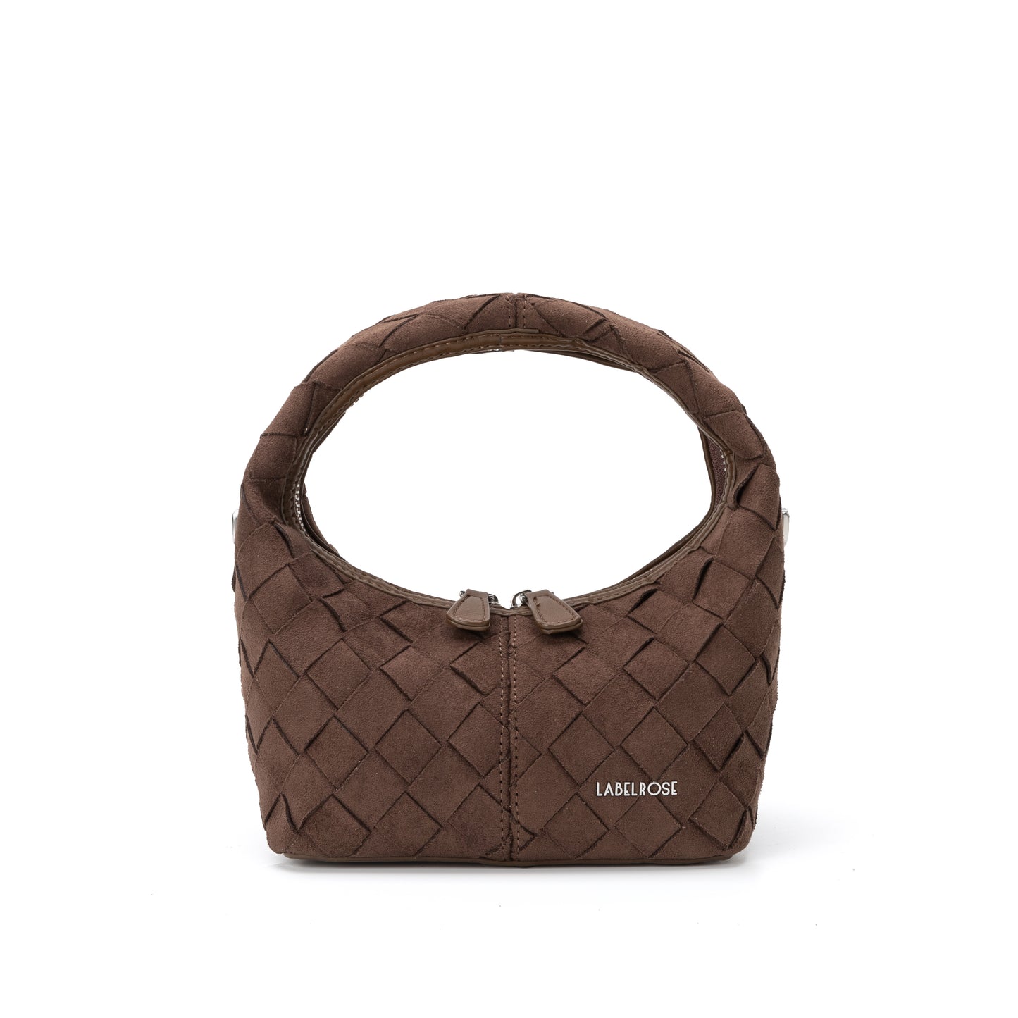 Borsa a mano WEAVE - CHOCOLATE