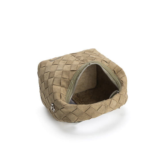 Borsa a mano WEAVE - SAGE GREEN