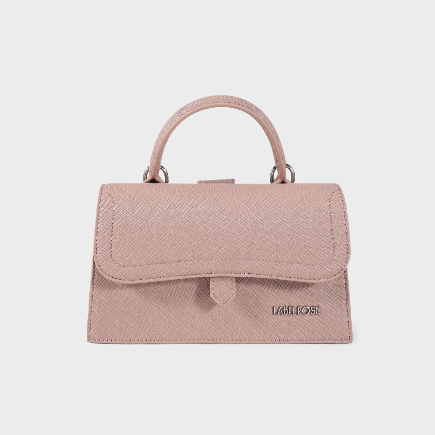 Borsa a mano PAIGE SAFFIANO - BLUSH