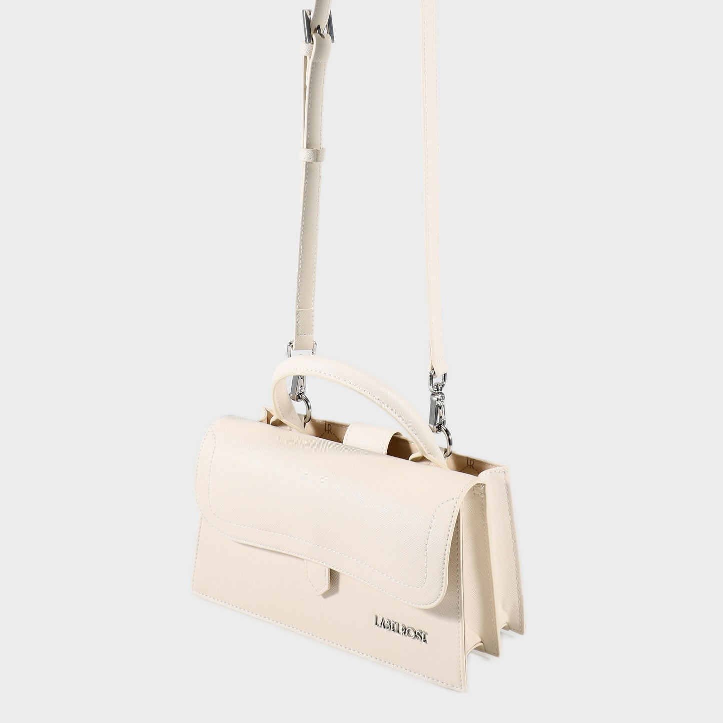 Borsa a mano PAIGE SAFFIANO - COTTON