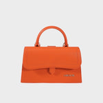 Borsa a mano PAIGE SAFFIANO - PUMPINK SPICE