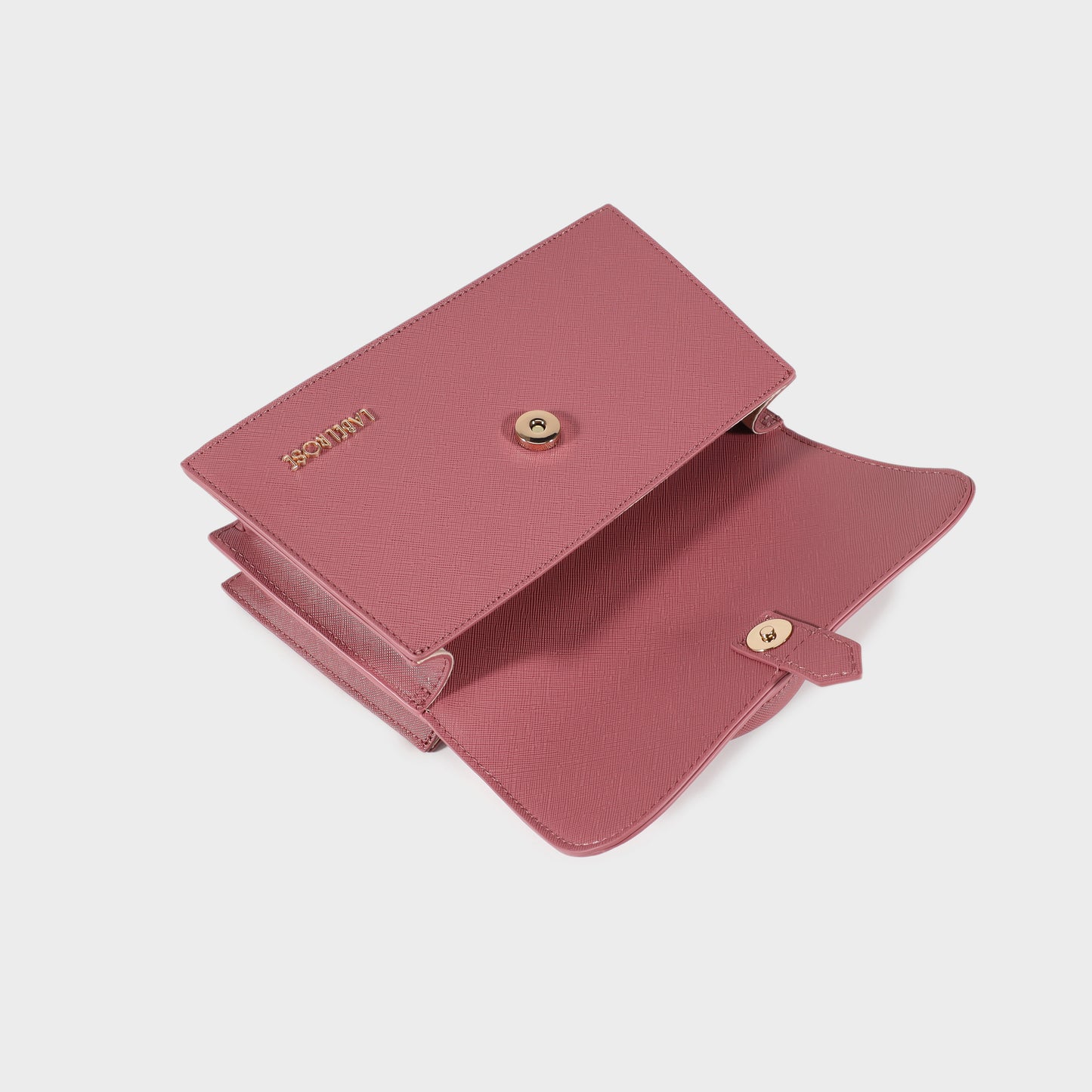 Borsa a mano PAIGE Saffiano - WINTER ROSE