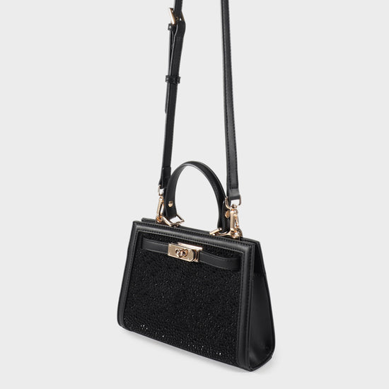 PARIS MINI STRASS Handbag - BLACK GOLD