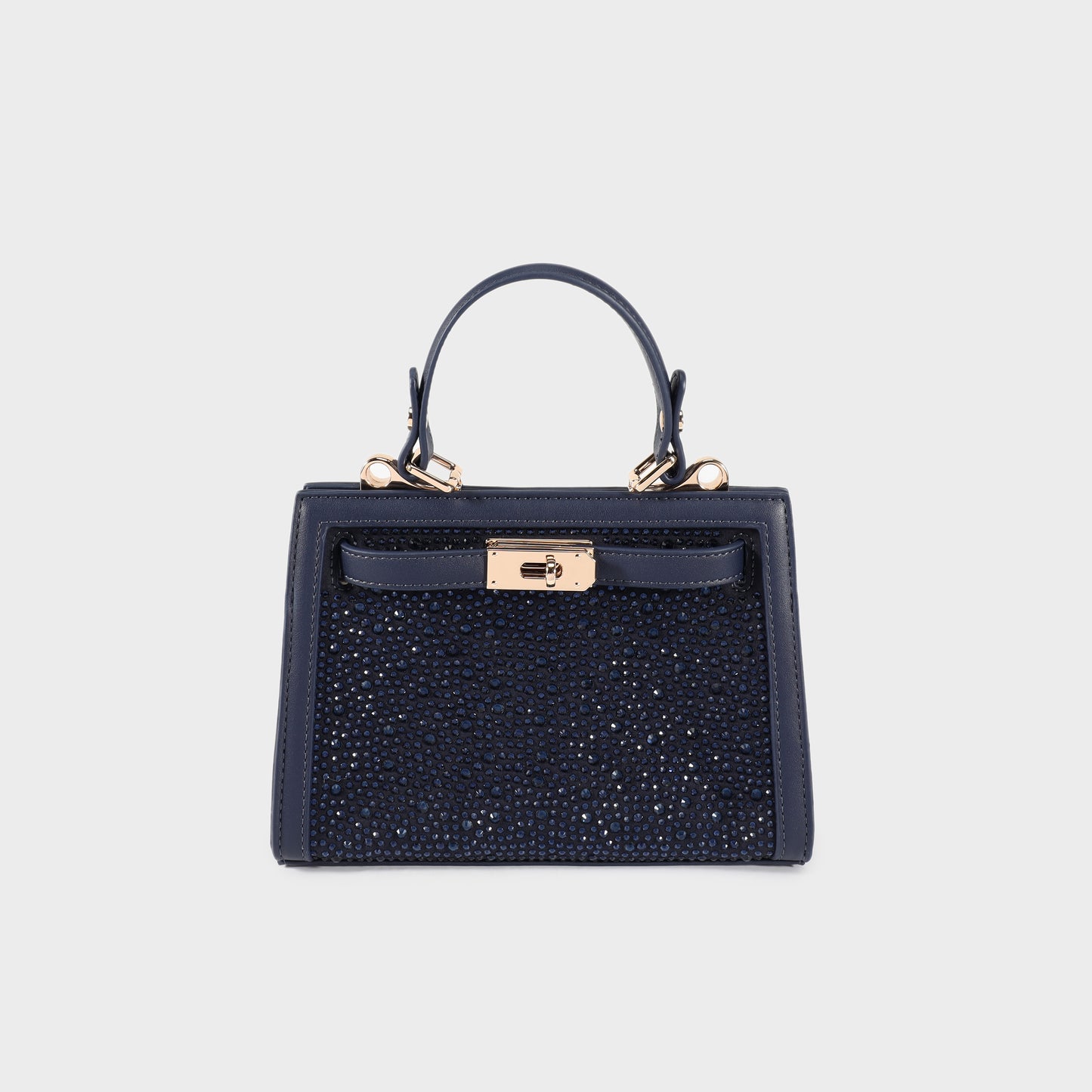 Borsa a mano PARIS MINI STRASS - BLUE