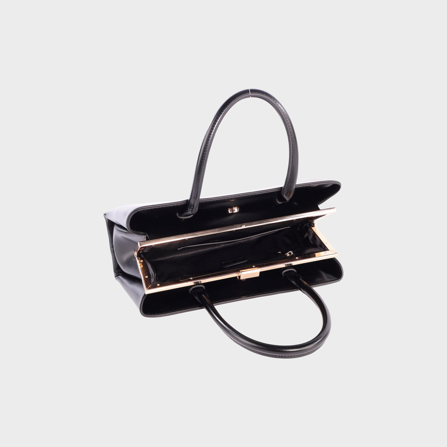 Borsa a mano PEARL- BLACK GOLD