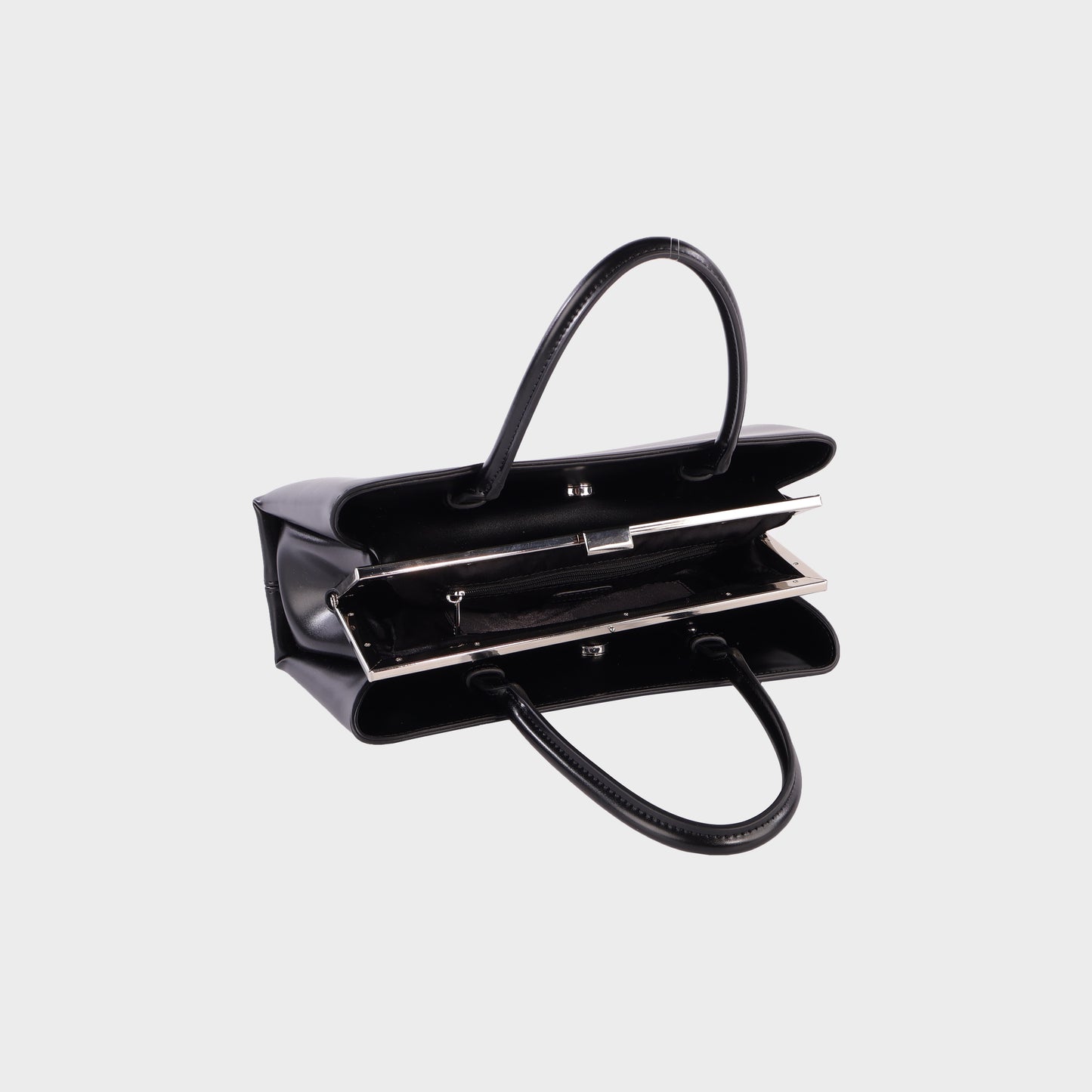 Borsa a mano PEARL- BLACK SILVER