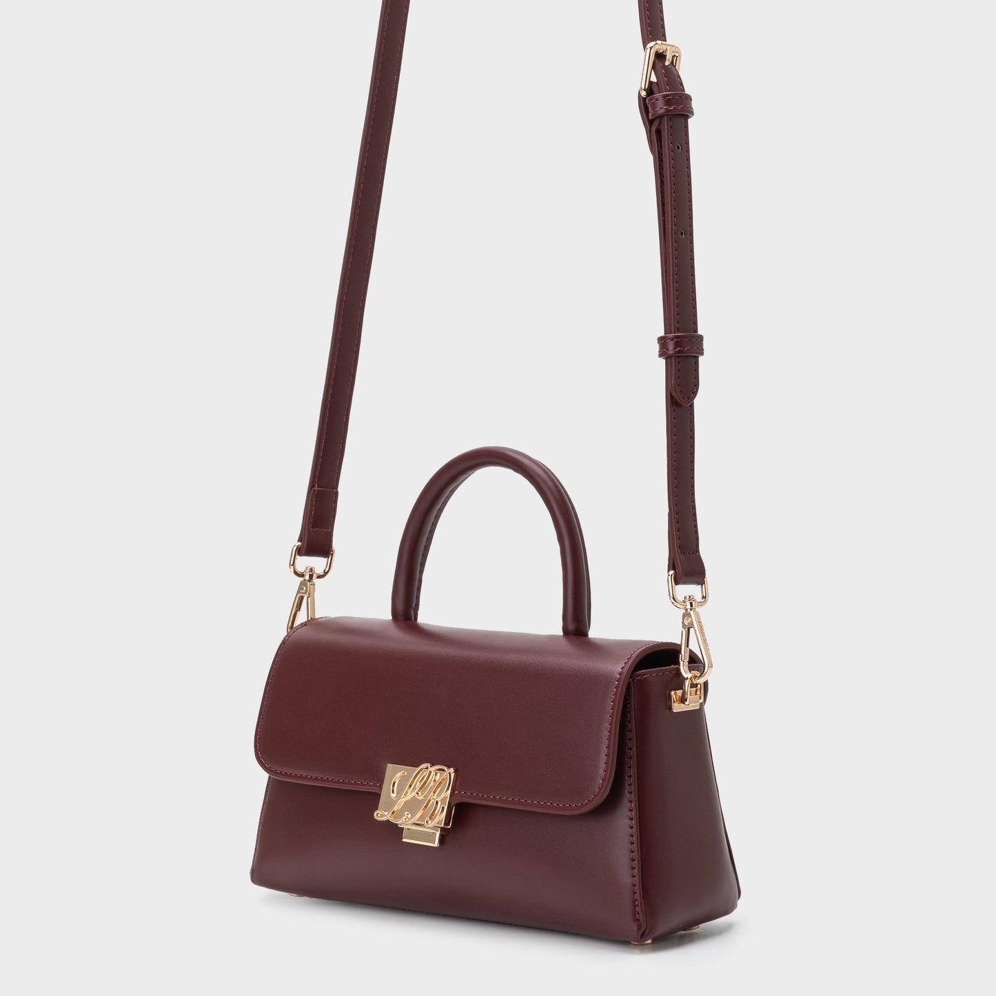 Borsa a mano RENEÉ- BURGUNDY