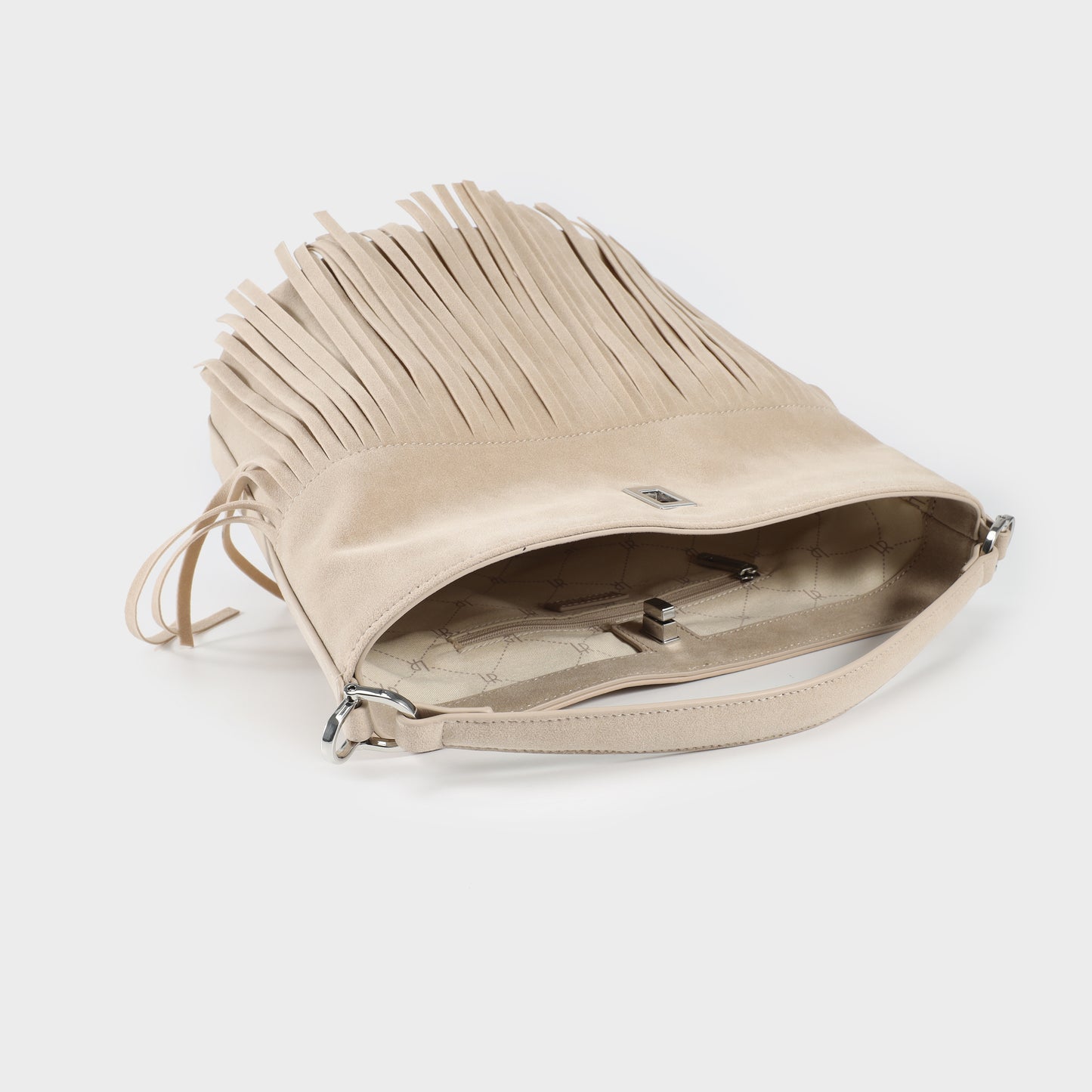 Bolso bombonera RILEY - BEIGE