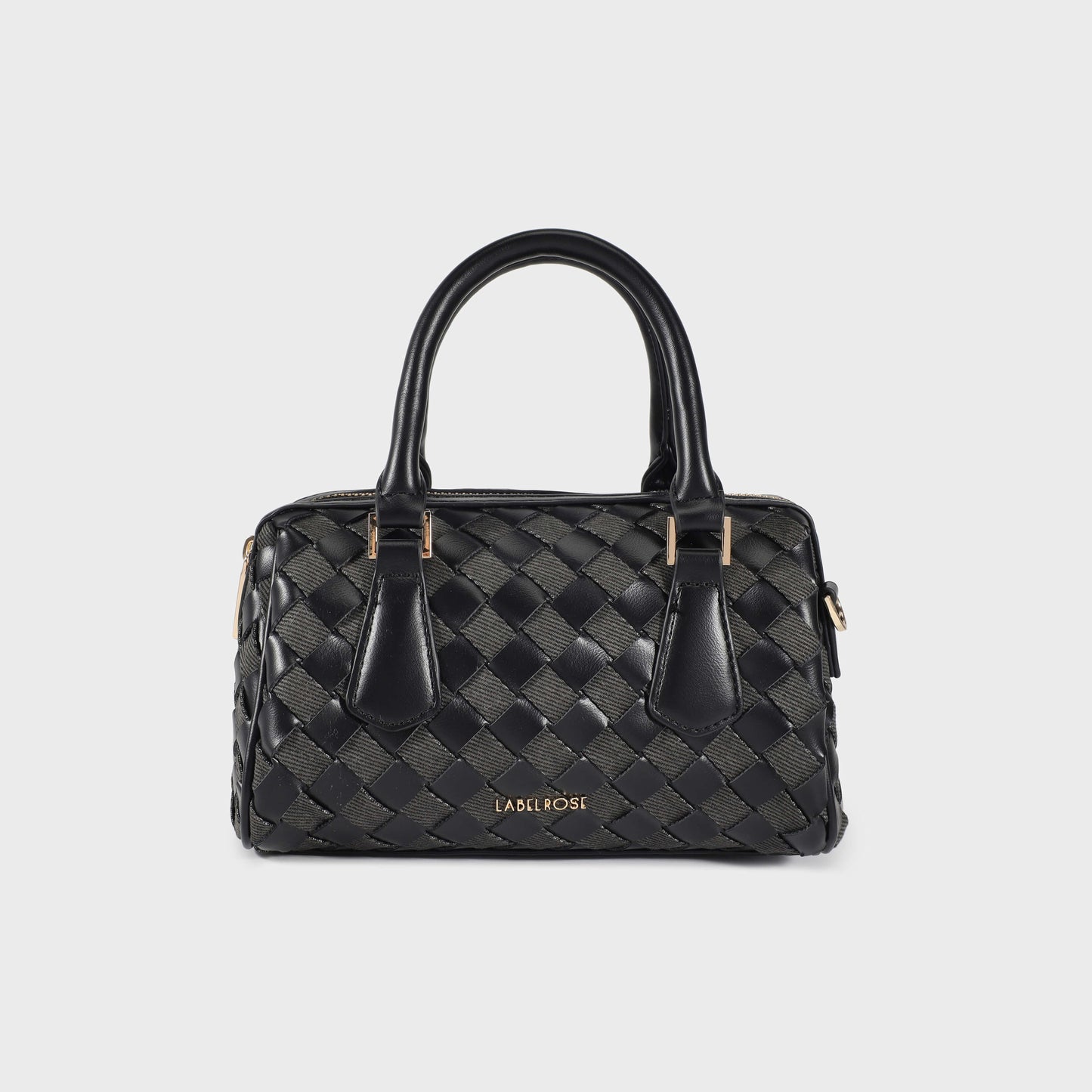 Borsa a mano TWIST- BLACK GOLD